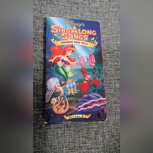 Disney's Sing Along Songs Under the Sea VHS Volume Six